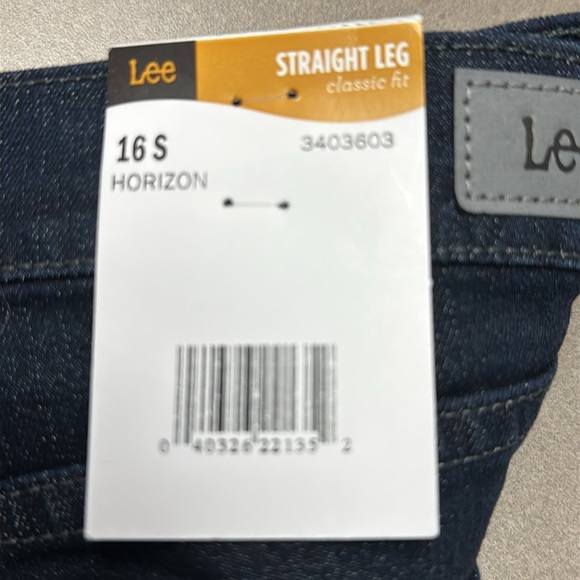 Lee Straight Leg stretch Classic Fit 16 Short Horizon - Picture 4 of 13